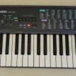 Régi Casio CTK-100 szintetizátor /külsőleg jó álalpotú, de adapterről nem kapcsolt be/ fotó