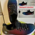41 szivárvány színű RIEKER kényelmes sportcipő szuperkönnyű sneaker fotó