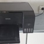 Epson L3150 nyomtató + szkenner - használt tintapárna csere szükséges! fotó