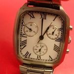 FÉRFI KARÓRA QUARTZ SZERKEZETTEL MODERN********CHRONOGRAPH MŰKÖDŐ KISMUTATÓKKAL fotó