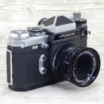 Edixa mat cds retro fényképezőgép - Edixa-Iscotar 50mm 1: 2.8 objektív M42 csatlakozással fotó