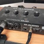 M-Audio M-Track Duo USB Audio interfész hangkártya fotó