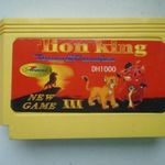 NINTENDO SÁRGA KAZETTA LION KING NEW GAME III. fotó