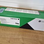 Lexmark 24B7502 toner fekete új bontatlan fotó
