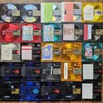 25 db MiniDisc lemez vegyesen fotó
