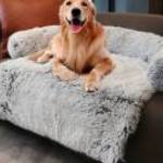 Pet Bed kutyaágy kanapéra, kanapévédő kutyaágy, szürke, S méret (76 x 76 x 15 cm) fotó