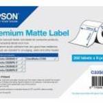Epson prémium matt, papír etikett címke, 105*210 mm, 282 címke/tekercs (rendelési egység 8 tekercs/d fotó