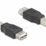 DeLock USB 2.0 Adapter USB Type-B male to USB Type-A female fotó