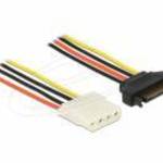 DeLock Power Cable SATA 15 pin male > 4 pin female 50cm fotó