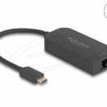 DeLock USB Type-C Network Adapter 2.5 Gigabit LAN 1 x RJ45 ASIX fotó
