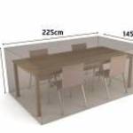 Kerti bútortakaró | Asztal | 225cm fotó