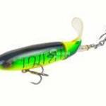 Topwater horgászcsali 2 háromszögű horoggal fotó