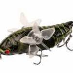 Bionic Cicada Hard Fish Csali - Spinning horgászcsali propelleres háromszögű horoggal fotó