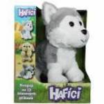 Hafici, hangra reagáló plüss kutya Husky fotó