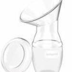 BABYONO Anyatejgyűjtő egyszerű szilikon 90 ml fotó