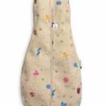 ERGOPOUCH Zavinovačka a vak na spanie 2v1 Cocoon Birthday Blobs 3-6 m, 6-8 kg, 1 tog fotó
