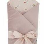 EKO Takaró pamutból kókusz kivehető betéttel VELVET My farm Powder pink 75x75 cm fotó