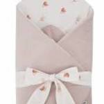 EKO Takaró pamutból velúrral és kókusz belsővel masnival Beige Meadow 75x75cm fotó
