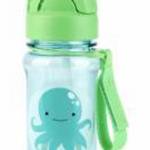 SKIP HOP Zoo Tritán Palack szívószállal 355ml Polip 12hó+ - SKIPHOP fotó
