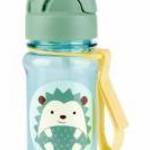 SKIP HOP Zoo Tritán Üveg Szívószállal 355ml Sün 12hó+ - SKIPHOP fotó
