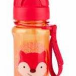 SKIP HOP Zoo tritan Palack szívószállal 355ml Róka 12hó+ - SKIPHOP fotó