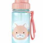 SKIP HOP Zoo Bögre szívószállal PP PVC és BPA mentes Macska 12hó+ - SKIPHOP fotó