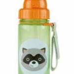 SKIP HOP Zoo Pohár szívószállal PP PVC és BPA mentes Mosómedve 12m+ - SKIPHOP fotó