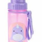 SKIP HOP Zoo Szívószálas pohár PP PVC és BPA mentes Narvál 12h+ - SKIPHOP fotó