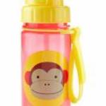 SKIP HOP Zoo Szívószálas pohár PP PVC és BPA mentes Majom 12m+ - SKIPHOP fotó