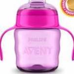 Philips AVENT SCF551/03 Itatópohár Classic 200 ml itatófüllel lányos+akció - PHILIPS AVENT fotó