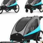 KINDERKRAFT Vozík 3v1 Nava Hawaiian Blue fotó