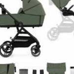 KINDERKRAFT SELECT Yoxi 2v1 kombinált babakocsi Mystic Green fotó
