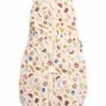 ERGOPOUCH Vak a overal na spanie 2v1 organická bavlna Suit Bon Appetit 8-24 m, 8-14 kg, 0, 2 tog fotó