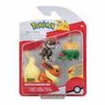 Pokémon 3 db-os figura - Appltun, Tyrunt, Flareon fotó
