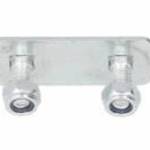 Ponyvafeszítő heveder rögzítő lap fém 20x46mm - TruckerShop fotó