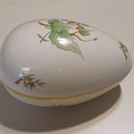 NAGYMÉRETŰ HIBÁTLAN HERENDI PORCELÁN TOJÁS 1FT fotó