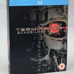 Terminátor Quadrilogy 1-4. részek (4xBlu-ray) külföldi kiadás, nincs magyar rajta! fotó
