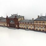 1 FT-ról! FALLER Bonn vasútállomás - összerakott állapotban, H0 fotó