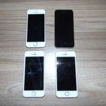 2db iPhone 5S (A1457) és 2db iPhone SE (A1723) mobiltelefon. fotó