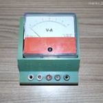 Retro Tanért Voltax-2 H-18 áramerösség és feszültség mérő műszer. fotó