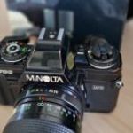 Minolta X700 fényképezőgép 2 objektívvel fotó