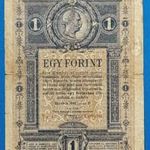 1882 -es 1 forint gulden bankó!!! RITKA!!!! VG (L3641) fotó