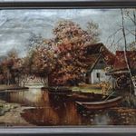 Slosár Károly (1903 – 1978) olaj / vászon festménye fotó