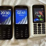 3db Nokia (2x225, 1x215) dual sim mobiltelefon, 1FT NMÁ! fotó