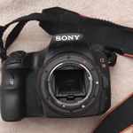Sony SLT A58 DSLR objektív nélkül fotó