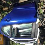 Seat LEON 1M /TOLEDO 1M -- bal hátsó ajtó (kék) fotó