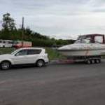 Motorcsónak, Diesel Scand 7800 Tura hajó , fotó