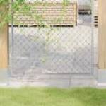 vidaXL 4 db horganyzott acélból oszlopalapok négyzet alakúak 121x121mm fotó