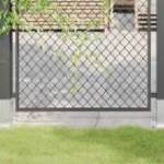 vidaXL 12 db horganyzott acélból oszlopalapok négyzet alakúak 81x81 mm fotó