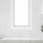 vidaXL fehér alagsori ablak RISOR 60x80 cm billenő-forgatható DIN bal fotó